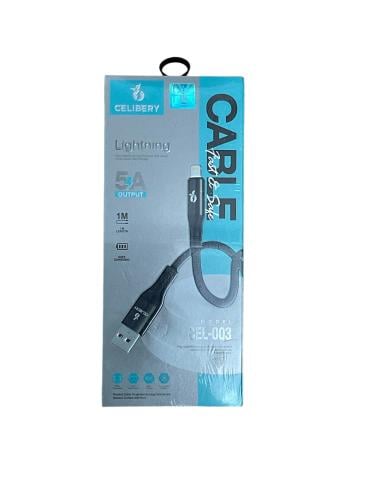 Celibery - كابل شحن ومزامنة بيانات USB إلى آيفون ق...