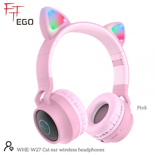 ايغو كات سماعة رأس لاسلكية ( دبليو 27 )