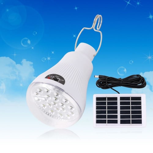 لمبة رحلات تعمل بالطاقة الشمسية مع درجات إضاءة