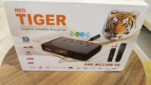 رسيفر تايجر ون مليون الاصدار الخامس فوركيه Tiger O...