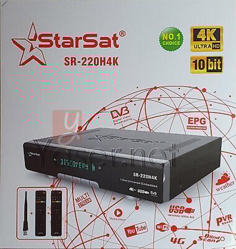 رسيفر ستارسات SR-220H 4K