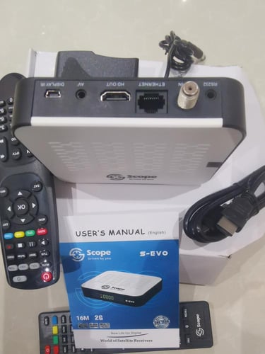 رسيفر سكوب مستعمل scope s-evo ناشير