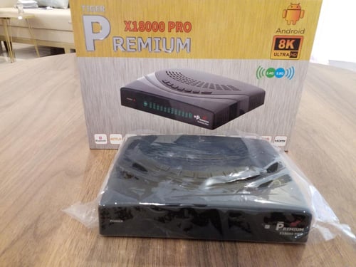 PREMIUM HD X18000 ANDROID HYBRID OTT BOX بريميوم x...