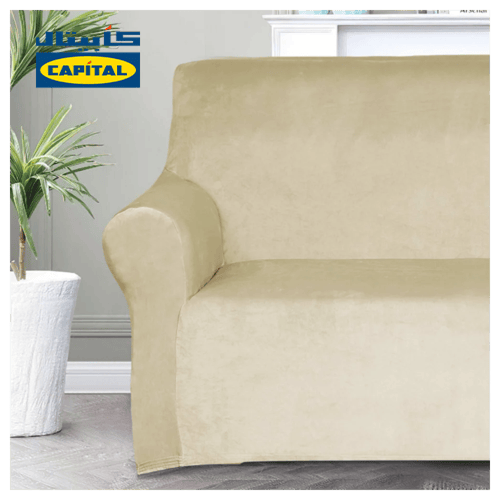 غطاء كنب ثنائي مخمل سميك