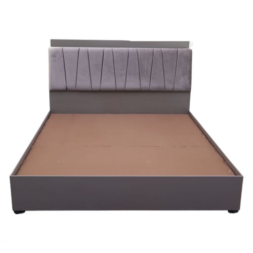 سرير مزدوج بوحدة تخزين