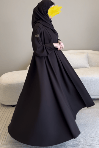 عباية كلوش لون موف غامق