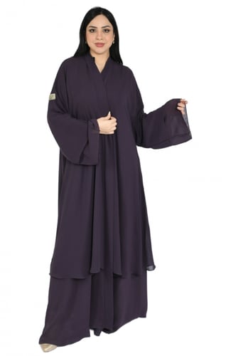 عباية كلوش طبقتين