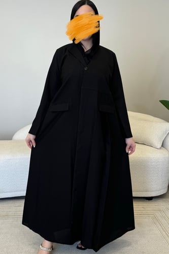 عباية جاكيت رسمية مع جيوب مخفية