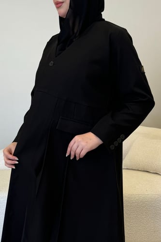 عباية جاكيت رسمية مع جيوب مخفية