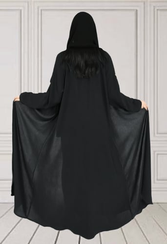 عباية بفستان داخلي متصل