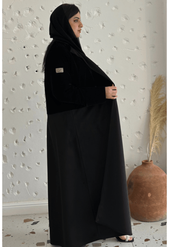 عباية شامواه مع مخمل رسمية