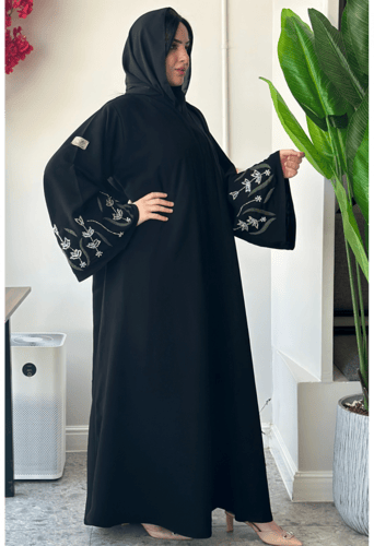 عباية كلوش بأكمام شك