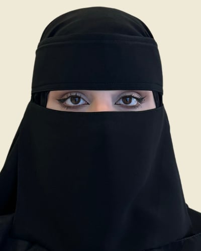 نقاب قصير - مغاط - ربط