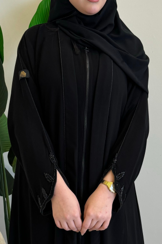 عباية سوداء شك ناعمة