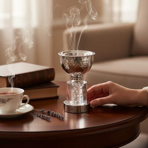 مبخره استيل مع كرستال روائع