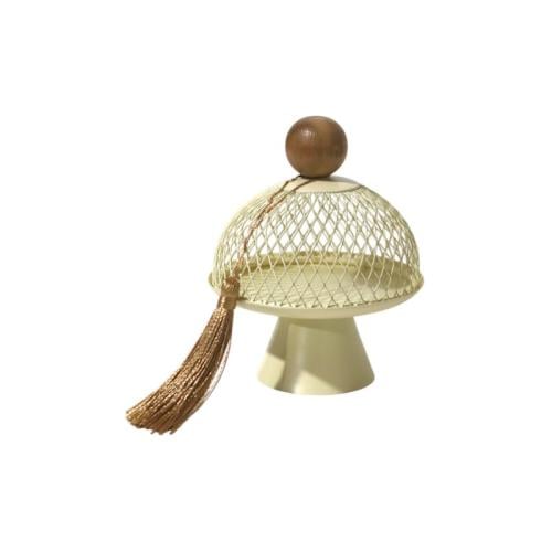 صينيه تقديم شبك حديد اللهيب صغير 10*13سم