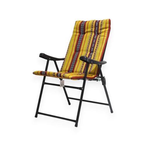 كرسي مخطط وسط