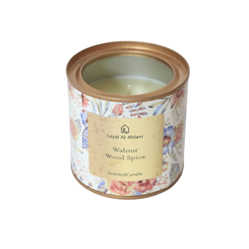 شمع معطر بعلبه حديد
