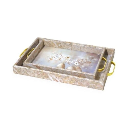 طقم صحن كرلك اللهيب