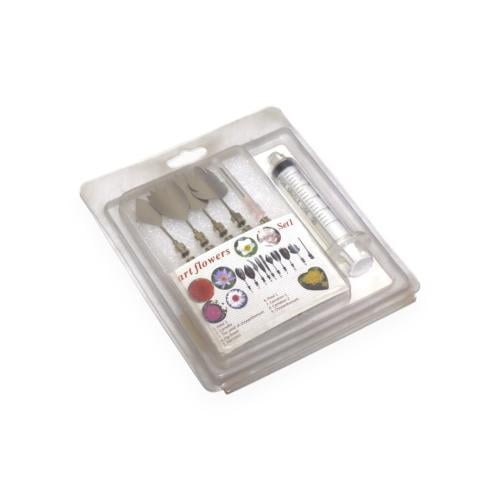 طقم ابرة مع 5 قطع لتشكيل الحلويات وارسم على الكيك