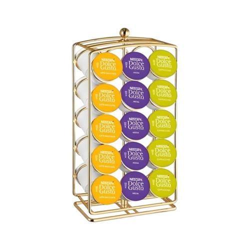 دي ال سي حامل كبسولات القهوة ذهبي 30 قطعة DLC-3872...