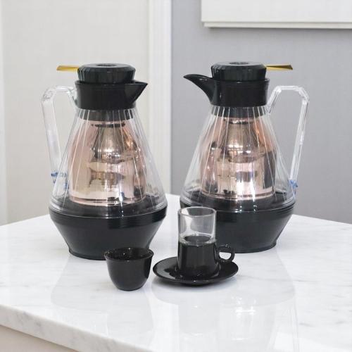 طقم ترمس مع بيالات وفناجيل 20 قطعة