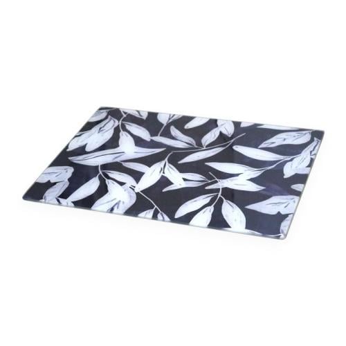 لوح تقطيع زجاج كبير ملون