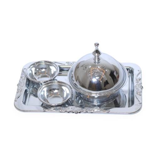 طقم تقديم تمر بلص