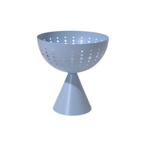 صحن حديد بقاعدة مخرم 18*19سم