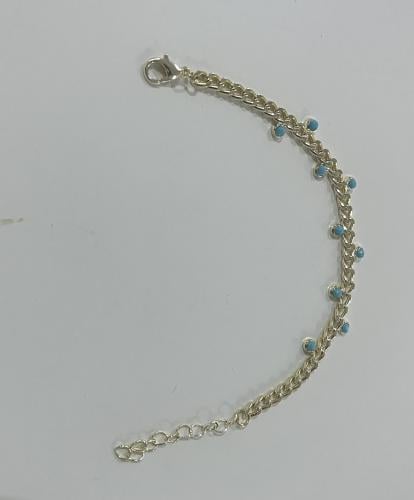 اسورة يد فصوص زرقاء