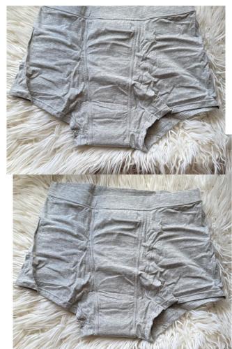 بوكس حبتين رصاصي شورت الدورة الشهرية رصاصي المانع...