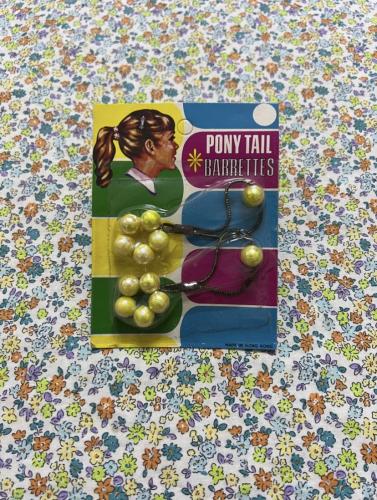 ربطات شعر قديمة - اصفر