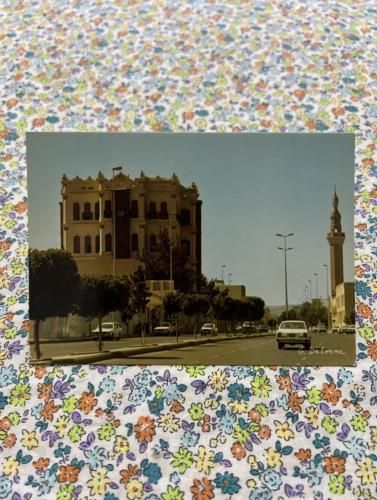 من صور مدينة الطائف قديماً - قلب المدينة