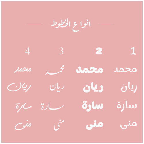 ميدالية الإسم - تصميم "سمية"