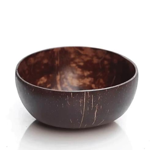 وعاء قشرة جوز الهند طبيعي