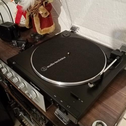 Audio-Technica AT-LP60XBT-BK بالبلوتوث