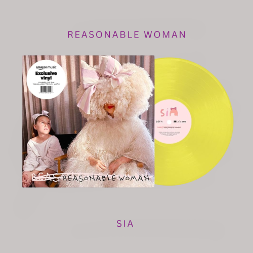 Sia - Reasonable Woman ( Yellow Vinyl LP )