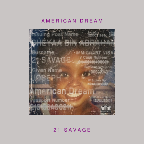 21 Savage - American Dream ( Vinyl LP )