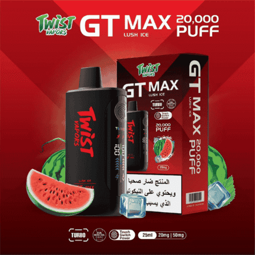 TWIST سحبة سيجارة 20000 لوش آيس 50mg نيكوتين - TWI...