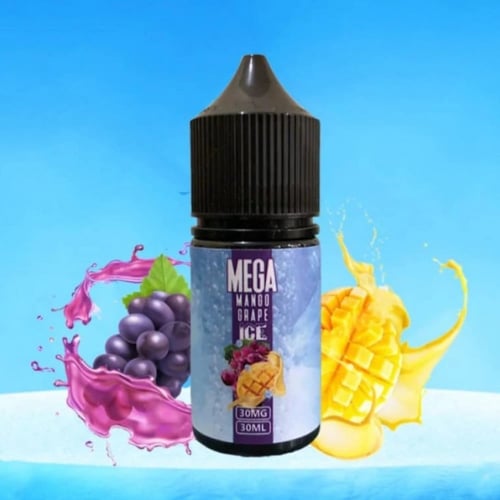 نكهة ميقا مانجو عنب ايس سولت نيكوتين - MEGA MANGO...