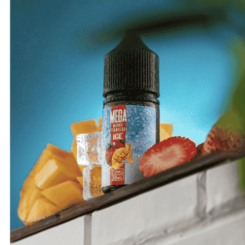 نكهة ميجا مانجو فراولة ايس سولت نيكوتين - MEGA MAN...
