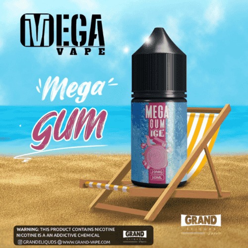 نكهة ميجا علكة سولت نيكوتين - MEGA GUM ICE - Salt...