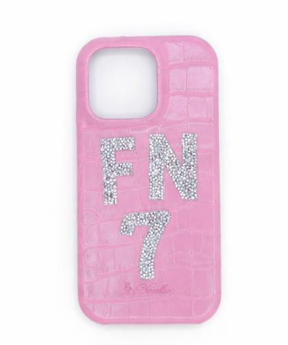 Embossed Croc Case Trio Crown