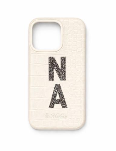 Embossed Croc Case Stacked Center