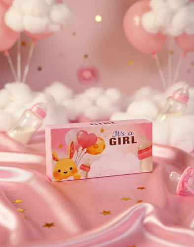 A set of 44 pink-colored Halawa boxes for welcomin...
