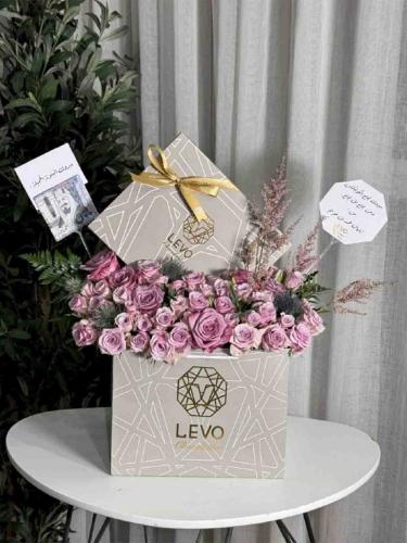 Luxurious coordination with chocolate Levo