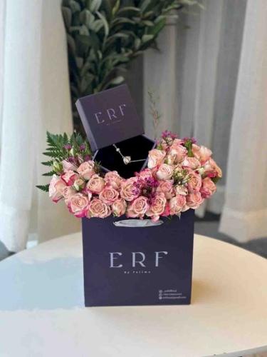 Coordination between you and the ERF ERF necklace