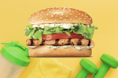 Chicken burger