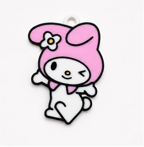 Melody three-dimensional medal