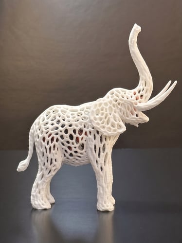 White elephant figurine